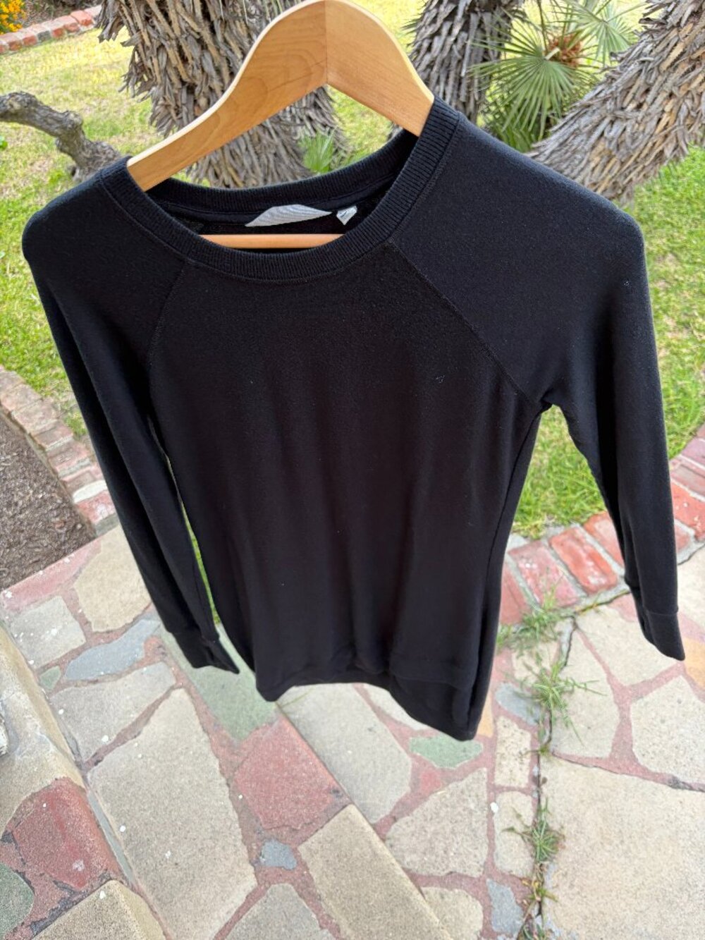 🖤 Athleta Black Long Sleeve Sweatshirt Dress | Athleisure Essential So Soft